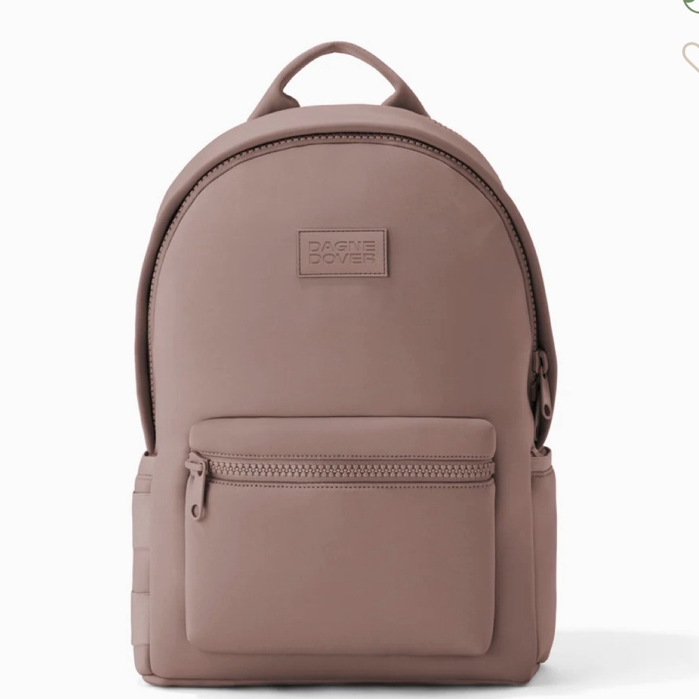 Dagne Dover Large Neoprene backpack in color Dune